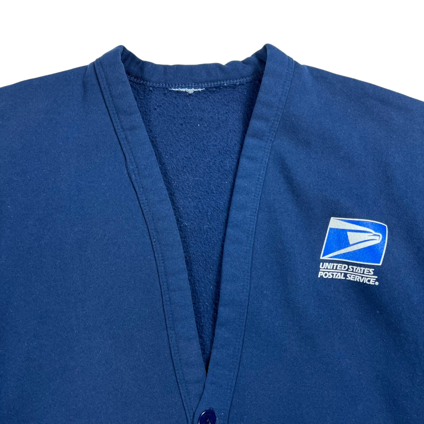 Vintage 90s United States Postal Service USPS cardigan sweatshirt (L)
