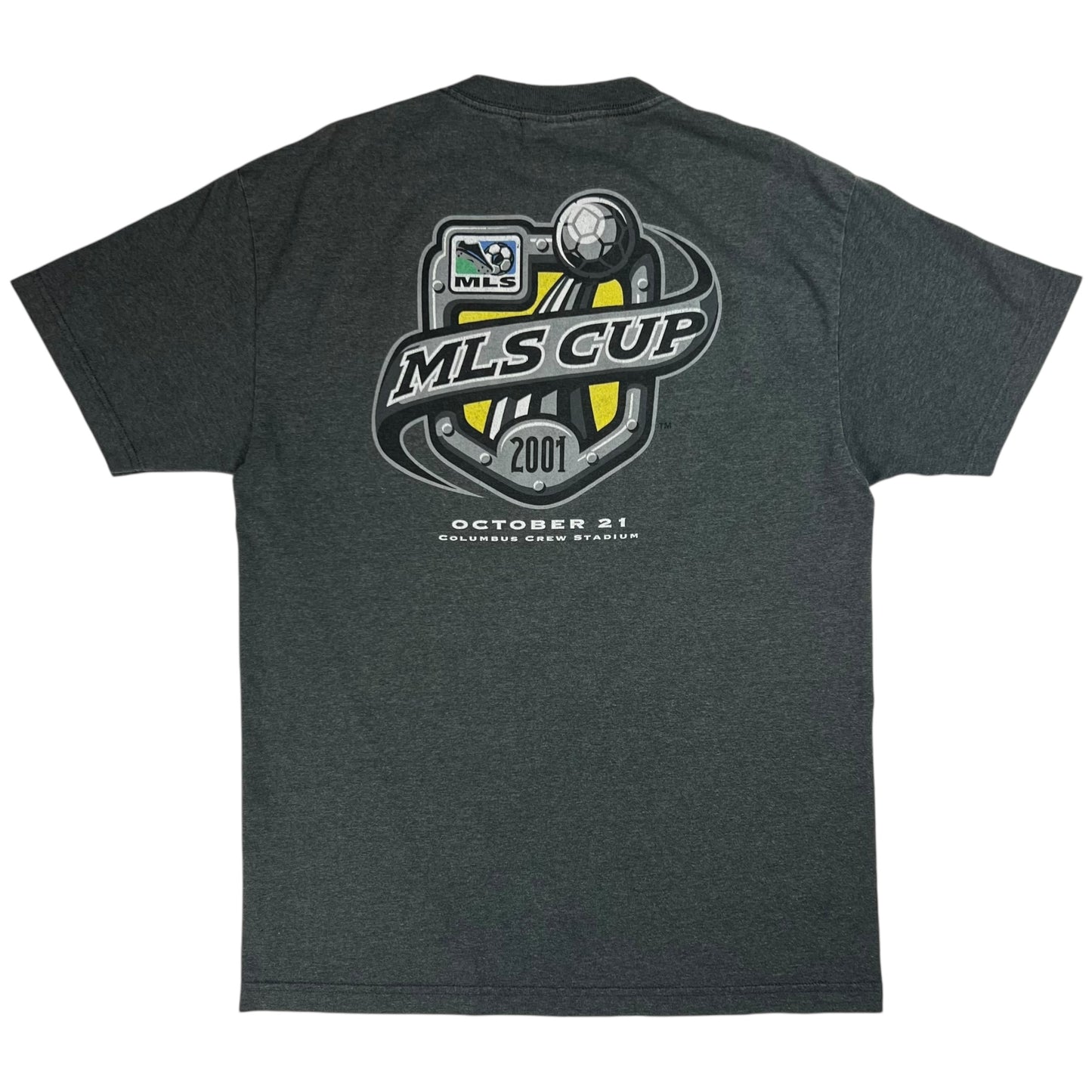 Vintage 2001 Major League Soccer Cup MLS tee (L)