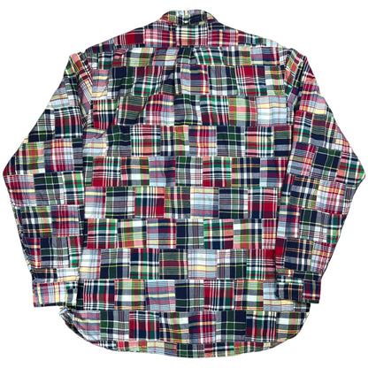 Vintage Y2K American Living Madras button up shirt (XL)