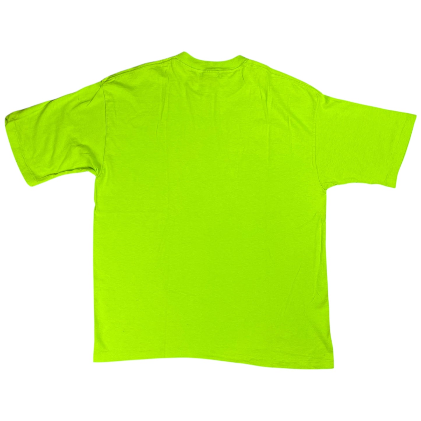 Vintage 90S GAP lime green abstract art tee (L) DS NWT