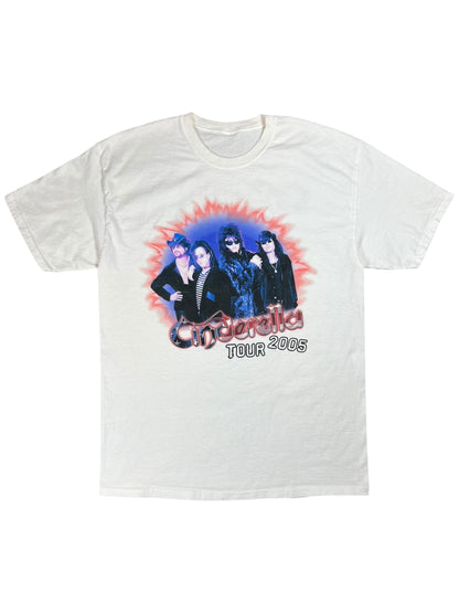 Vintage 2005 Cinderella Band tee (L)