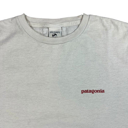 Vintage 90s Patagonia mountain long sleeve shirt (L)