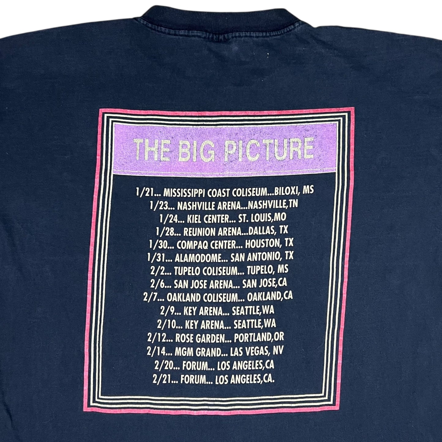 Vintage 1997 Elton John The Big Picture tour tee (XL)