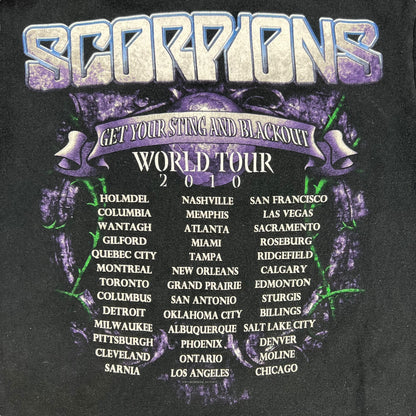 2010 Scorpions world tour band tee (S)