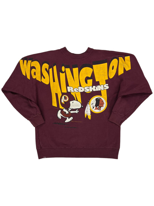 Vintage 1994 Washington Redskins Snoopy spell out crewneck (L)