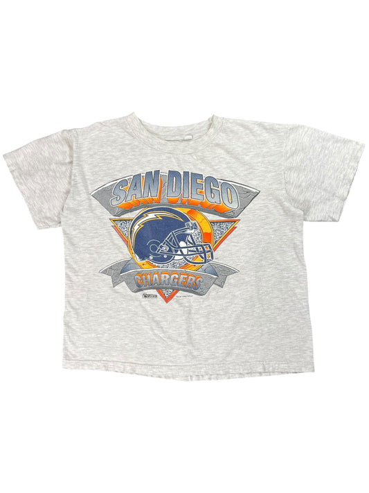 Vintage 1995 San Diego Chargers helmet tee (M/L)