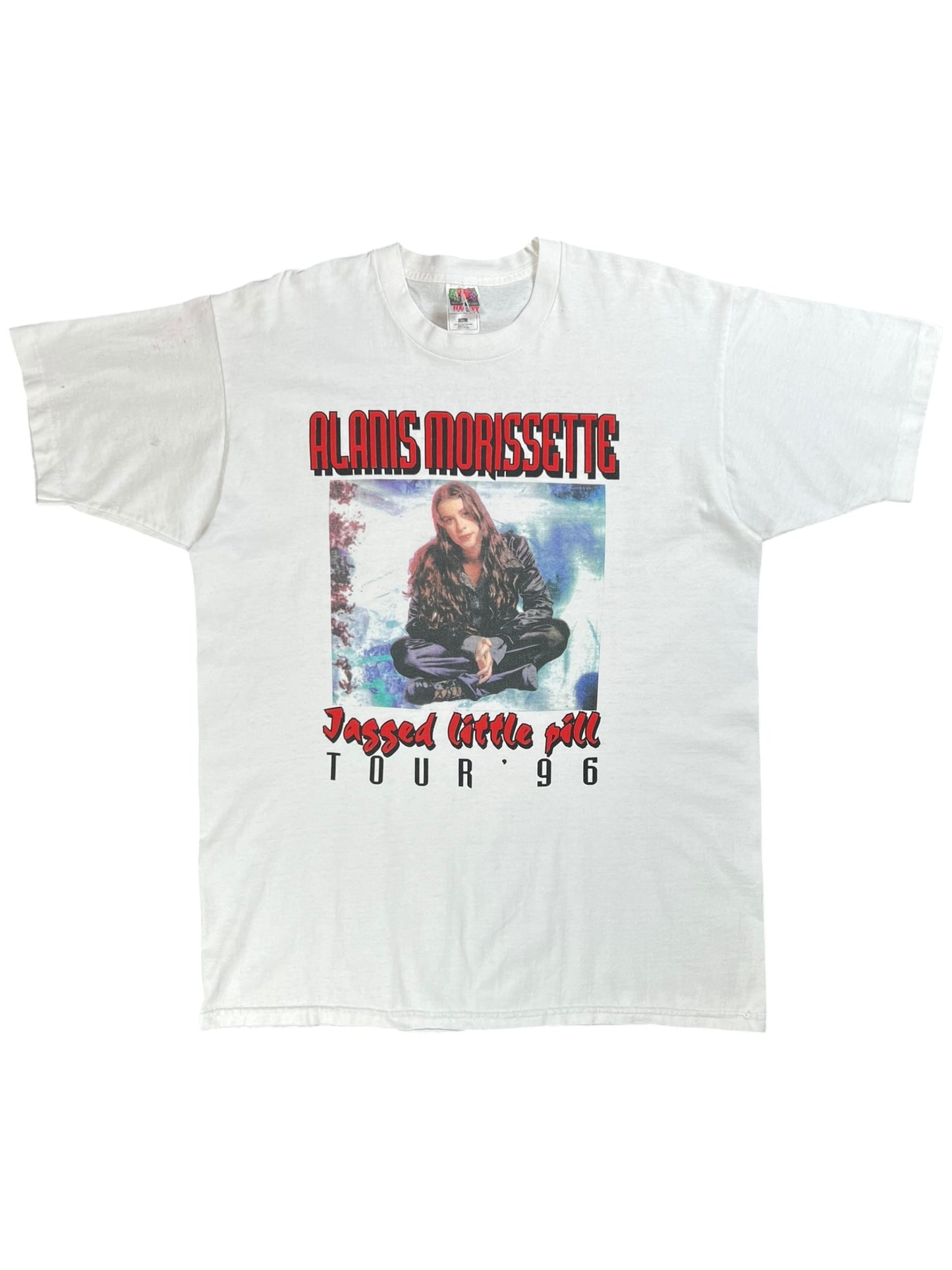 Vintage 1996 Alanis Morissette Jagged Little Pill lot tee (XL)
