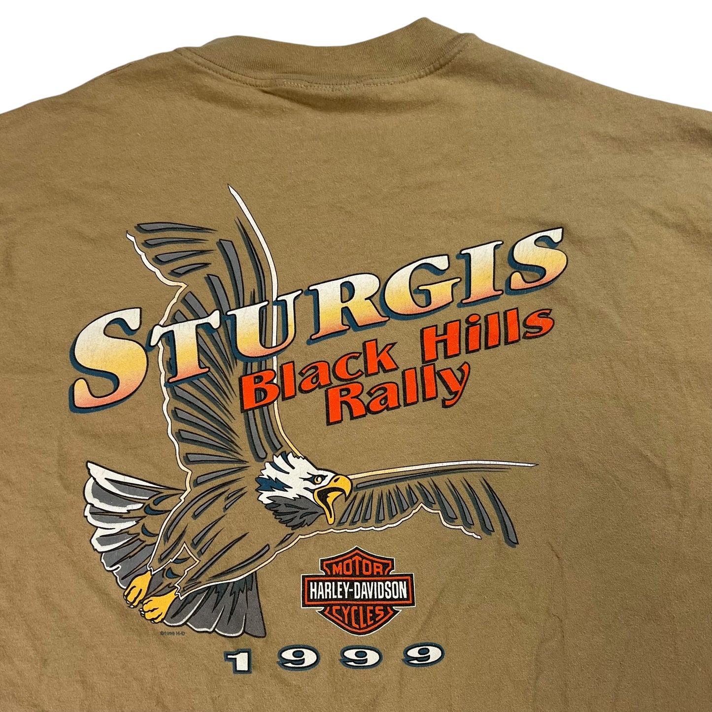 Vintage 1999 Harley Davidson Sturgis Black Hills Biker Rally tee (XL)