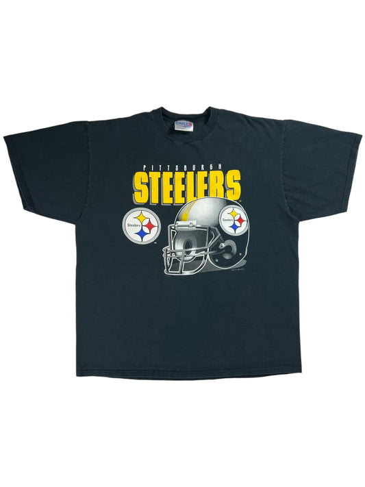 Vintage 1996 Chalk Line Pittsburgh Steelers helmet tee (XL)