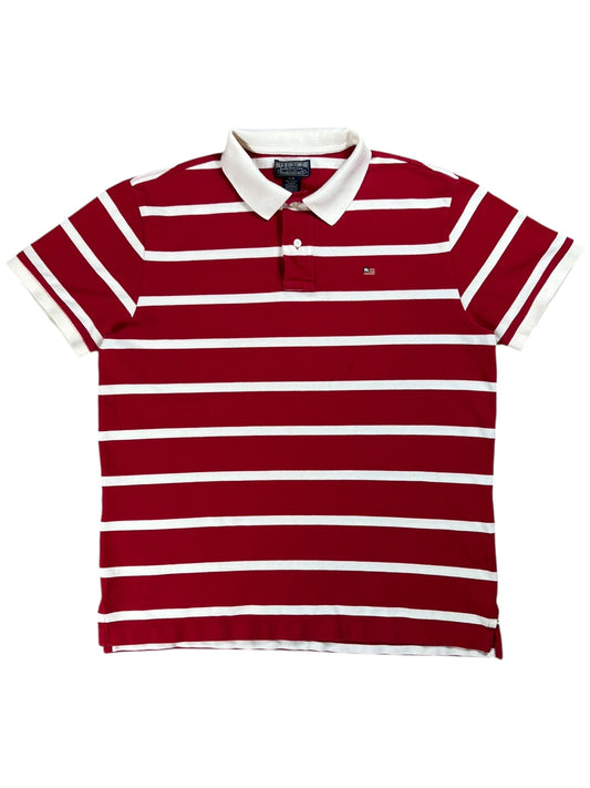 Vintage Y2K Polo Ralph Lauren Jeans Co. mini flag polo shirt (L)