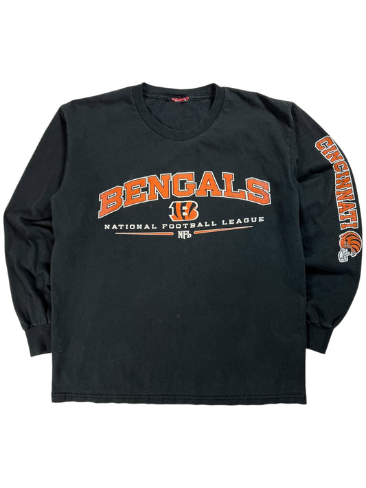 Vintage Y2K Cincinnati Bengals long sleeve print shirt (M)