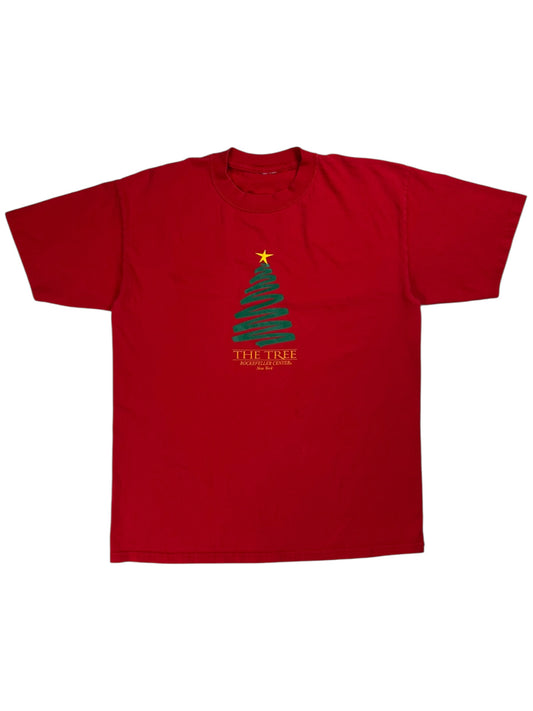 Vintage 90s The Tree Rockefeller Center New York City tee (L)