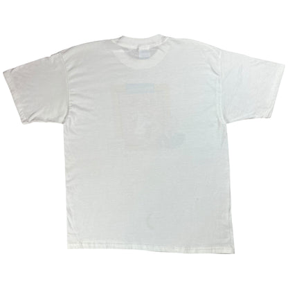 Vintage 90s Gildan Ultra Blend promo shirt shirt tee (XL)