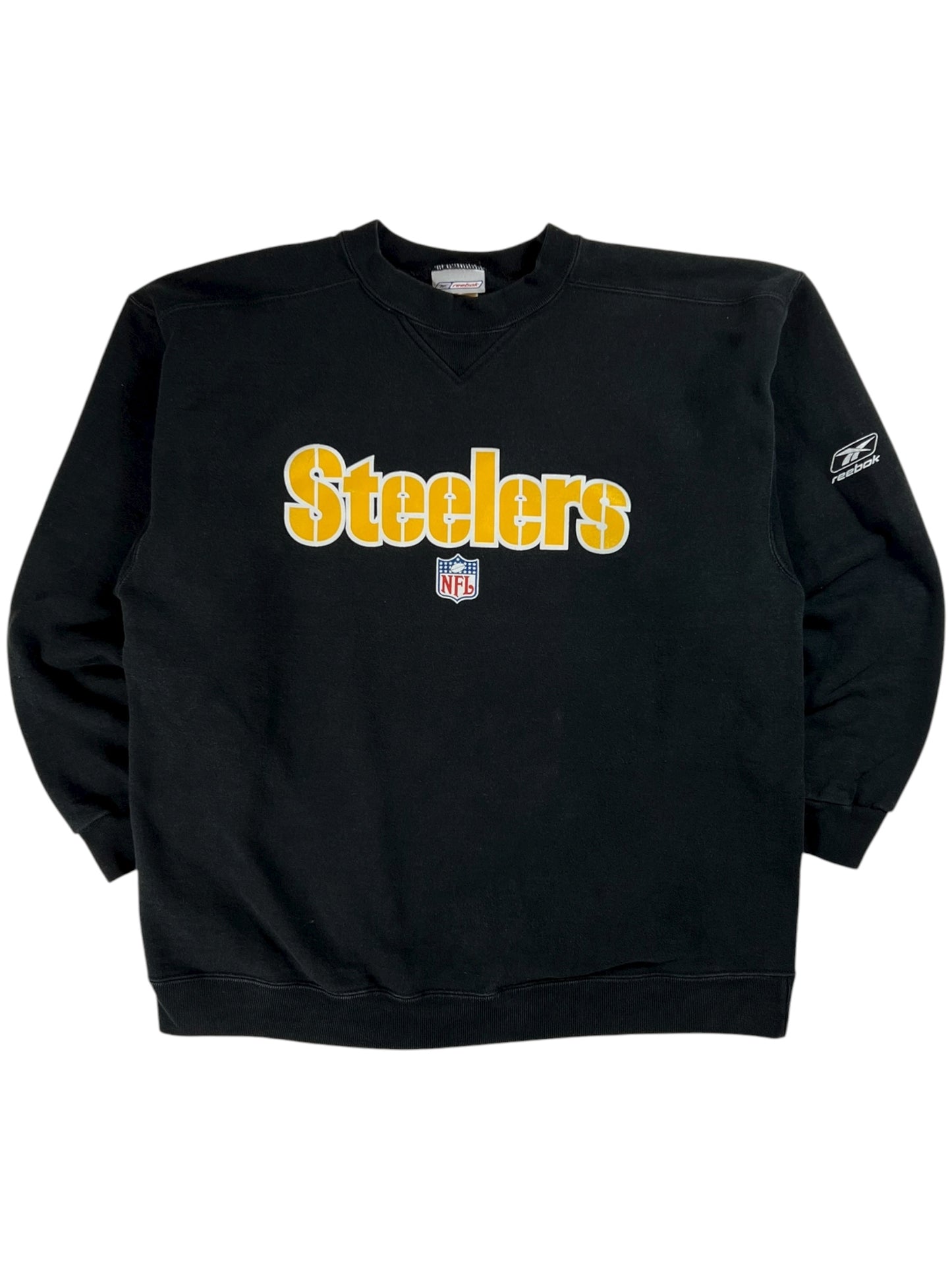 Vintage Y2K Reebok Pittsburgh Steelers NFL crewneck (XL)