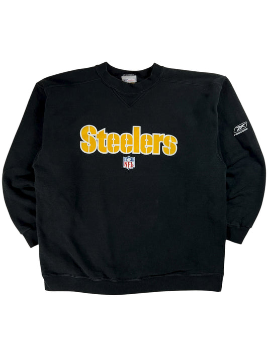 Vintage Y2K Reebok Pittsburgh Steelers NFL crewneck (XL)