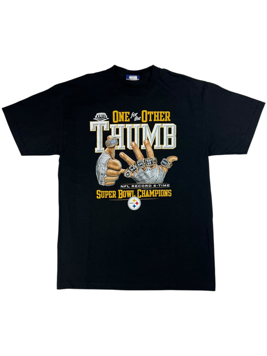 Y2K Reebok Pittsburgh Steelers Super Bowl Champions tee (M/L)
