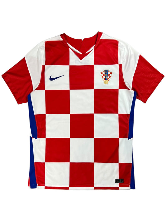 2020 Nike Croatia home soccer jersey (M)