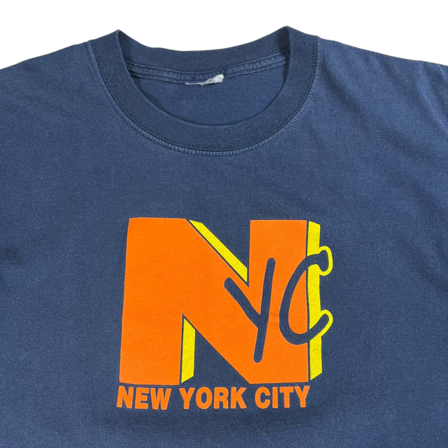 Vintage 90s New York City NYC MTV parody tee (L)