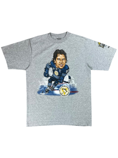 2011 Pittsburgh Penguins Sidney Crosby Winter Classic Caricature tee (M)