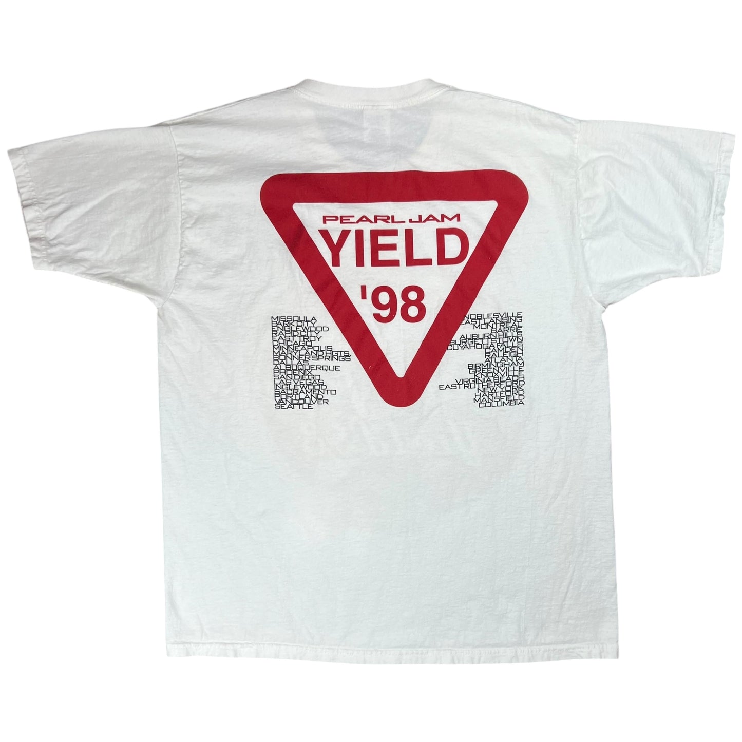 Vintage 1998 Pearl Jam Yield Eddie Vedder band lot tee (XL)