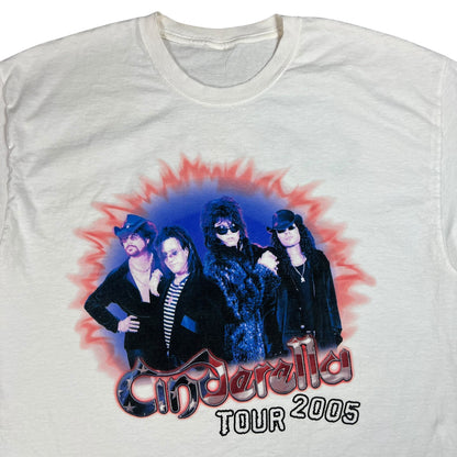 Vintage 2005 Cinderella Band tee (L)
