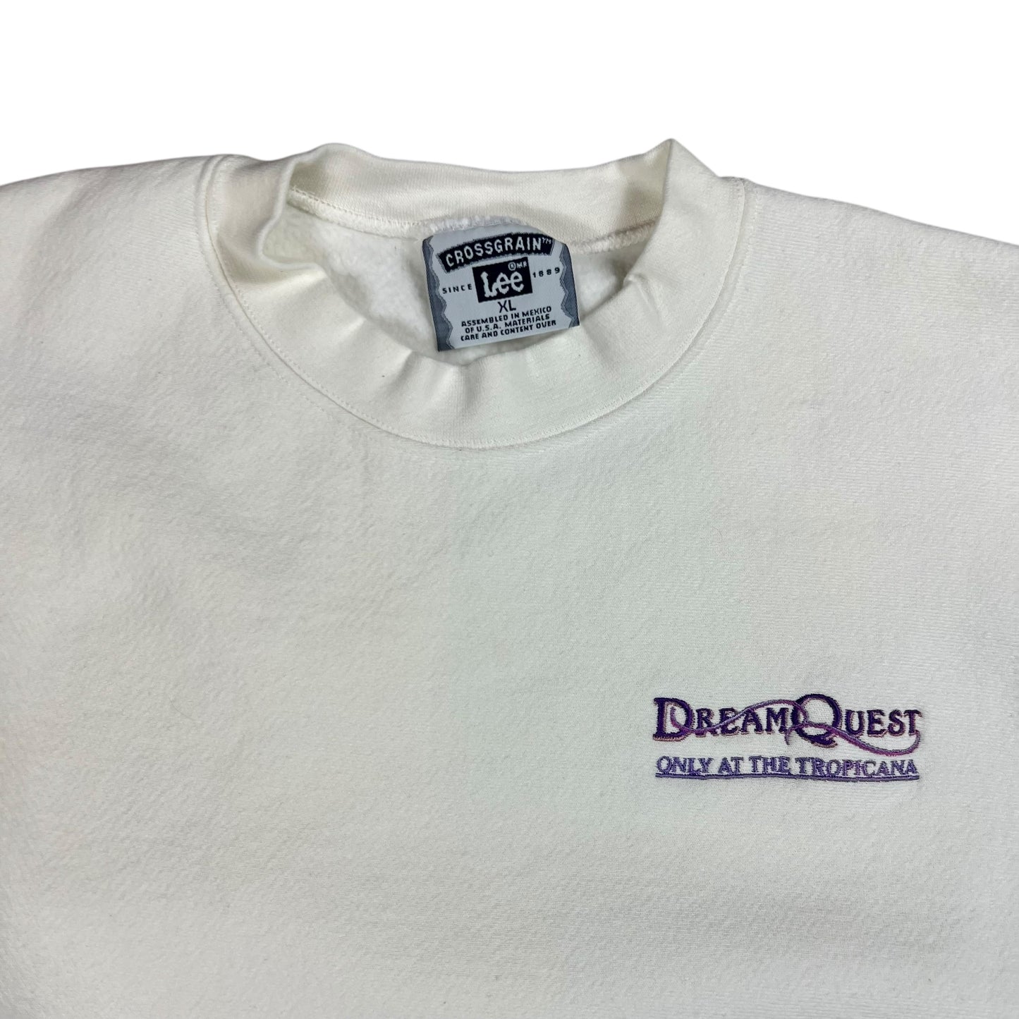 Vintage 90s Lee Cross Grains Dream Quest Tropicana crewneck (XL)