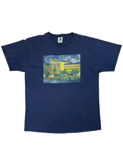 Vintage 90s Philadelphia Museum of Art Vincent Van Gogh faded tee (L)