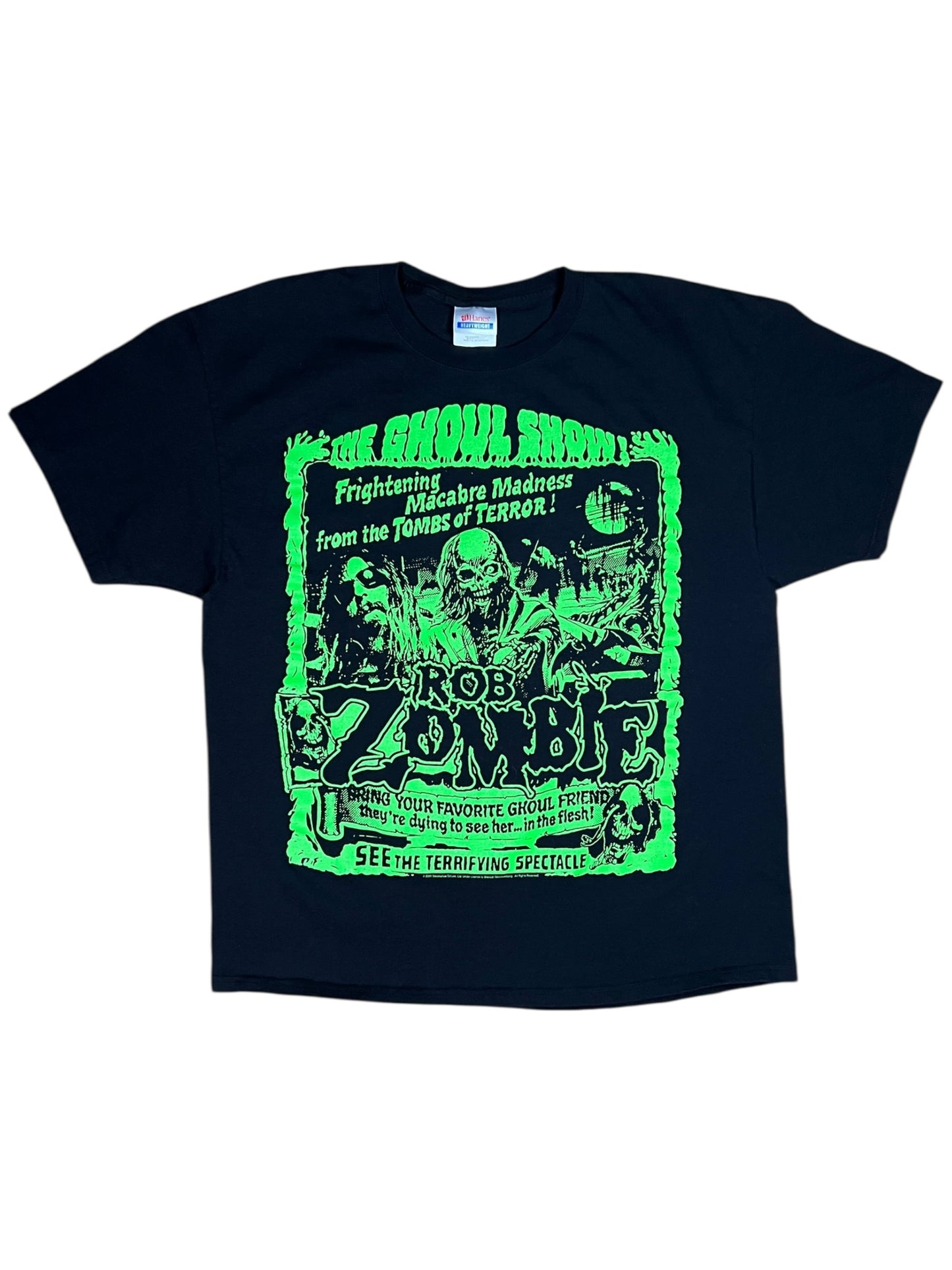 2009 Hanes Rob Zombie The Ghoul Show band tee (L)