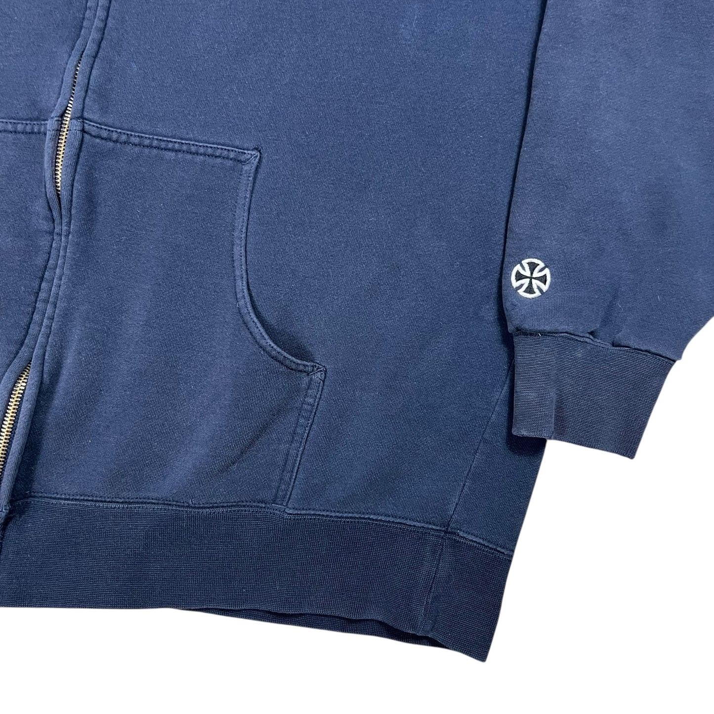 Vintage Y2K Independent Truck Company faded skate hoodie (L)