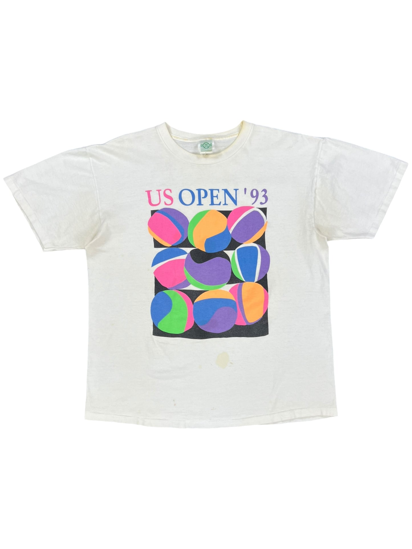 Vintage 1993 US Open tennis tee (L)