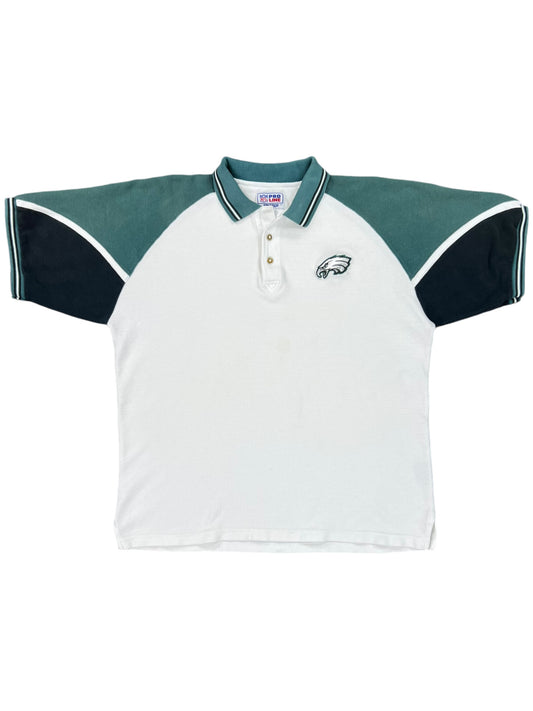 Vintage 90s Starter ProLine Philadelphia Eagles polo shirt (XL)