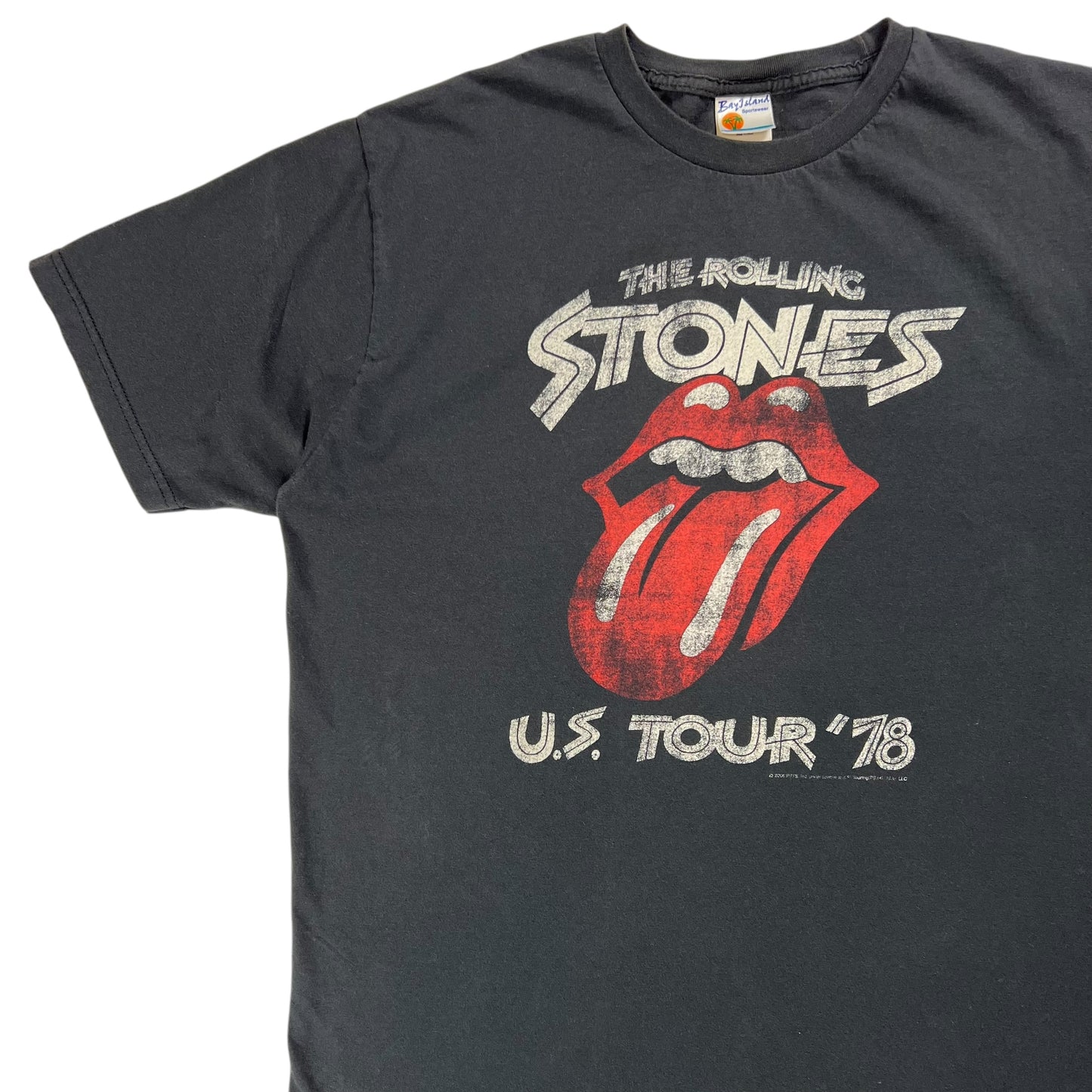 Vintage 2006 The Rolling Stones US Tour ‘78 retro band tee (L)