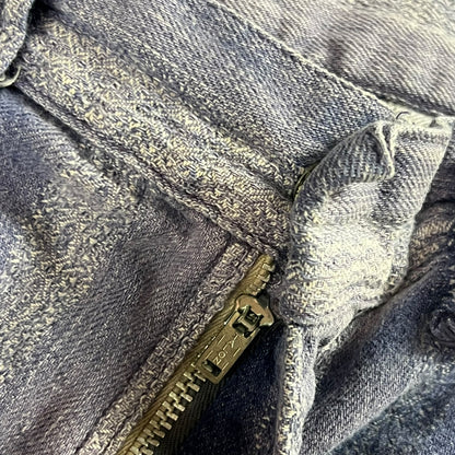 Vintage 1970s faded striped cut off shorts (31)