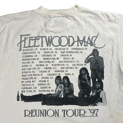 Vintage 1997 GIANT Fleetwood Mac Reunion tour Rumours band tee (L)