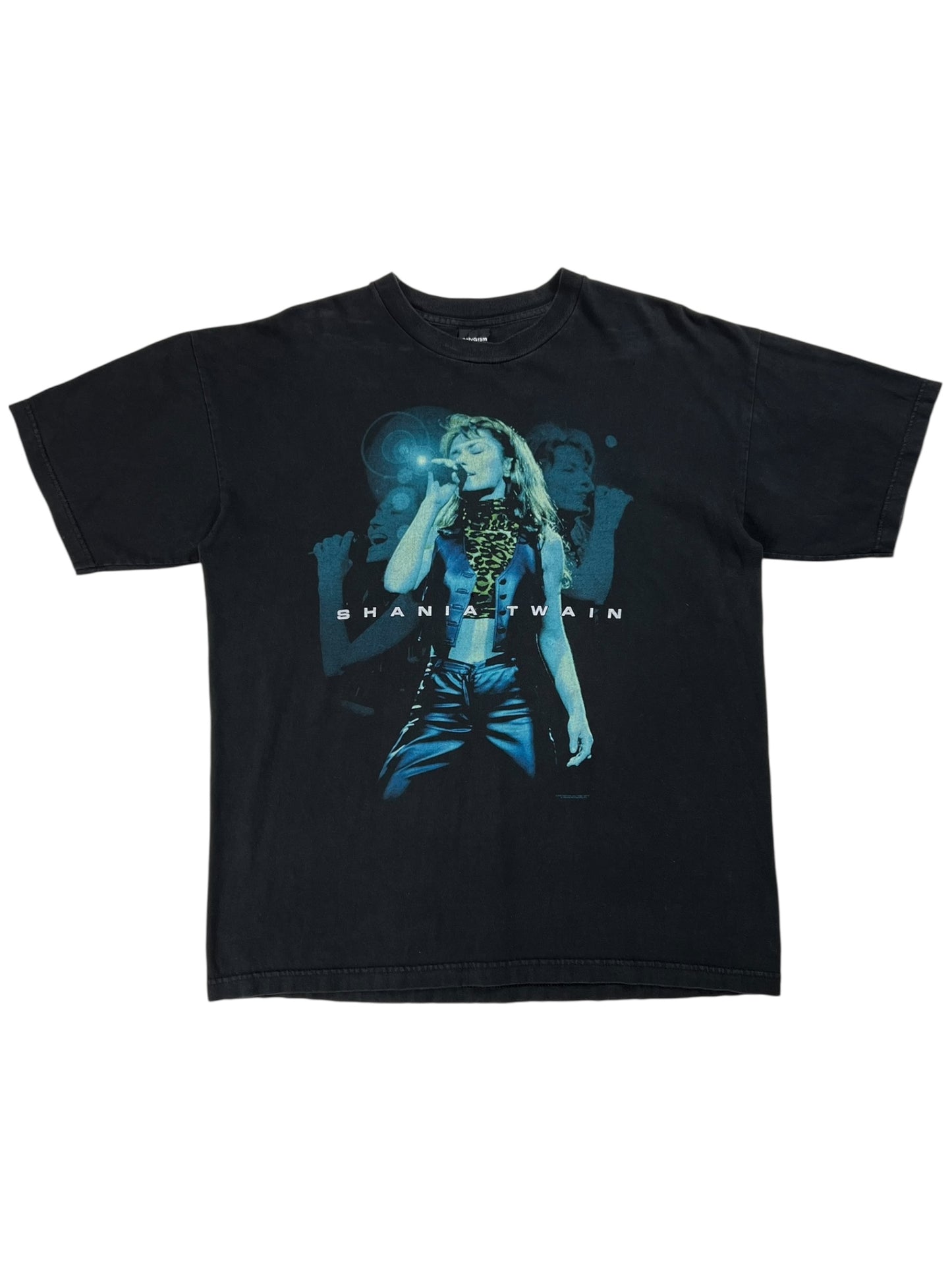 Vintage 90s Polygram Shania Twain country music tour tee (L)