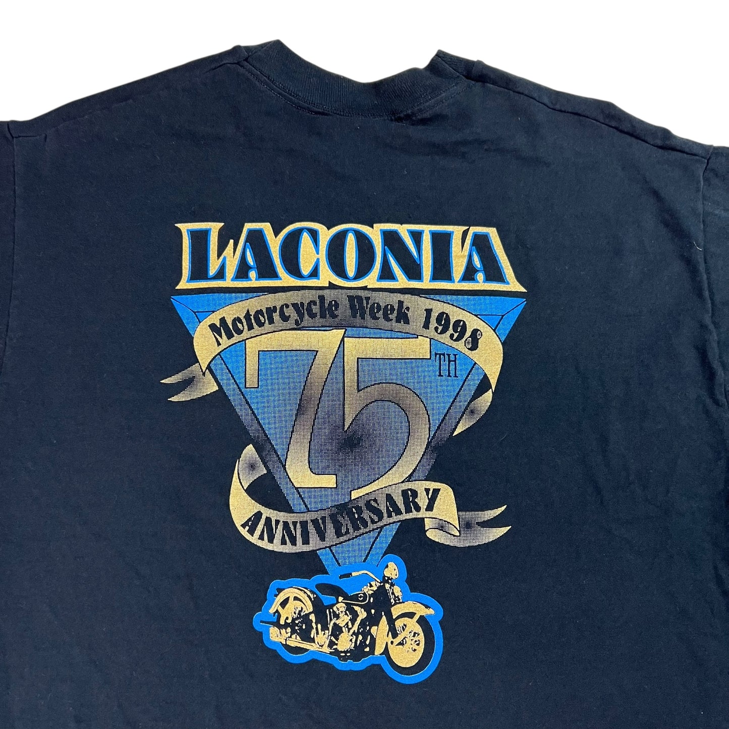 Vintage 1998 Laconia Motorcycle Weekend biker tee (XL)