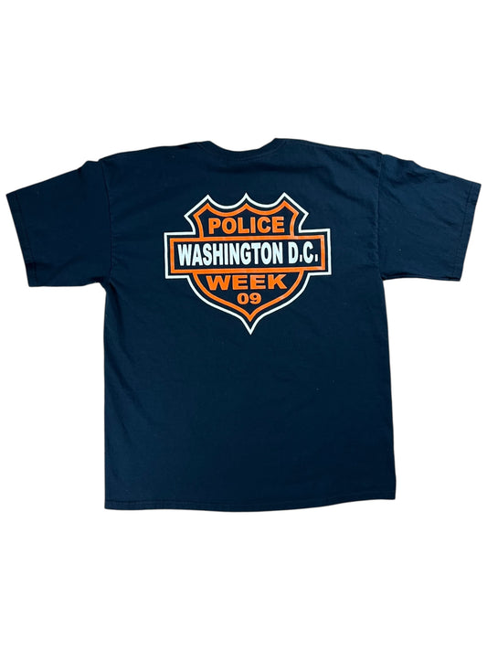 2009 Police Week Washington D.C. biker tee (XL)