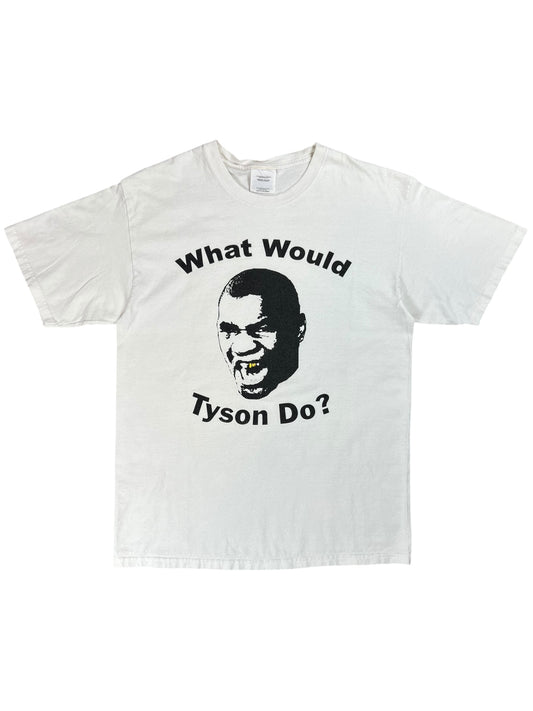 Vintage Y2K Mike Tyson “What Would Tyson Do?” Tee (M)