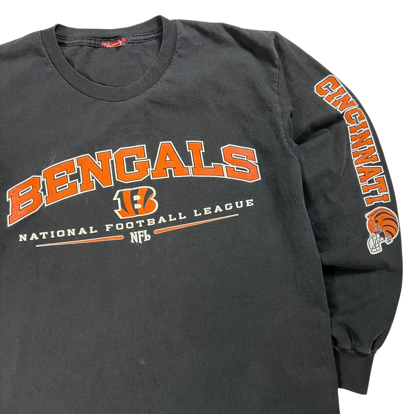 Vintage Y2K Cincinnati Bengals long sleeve print shirt (M)