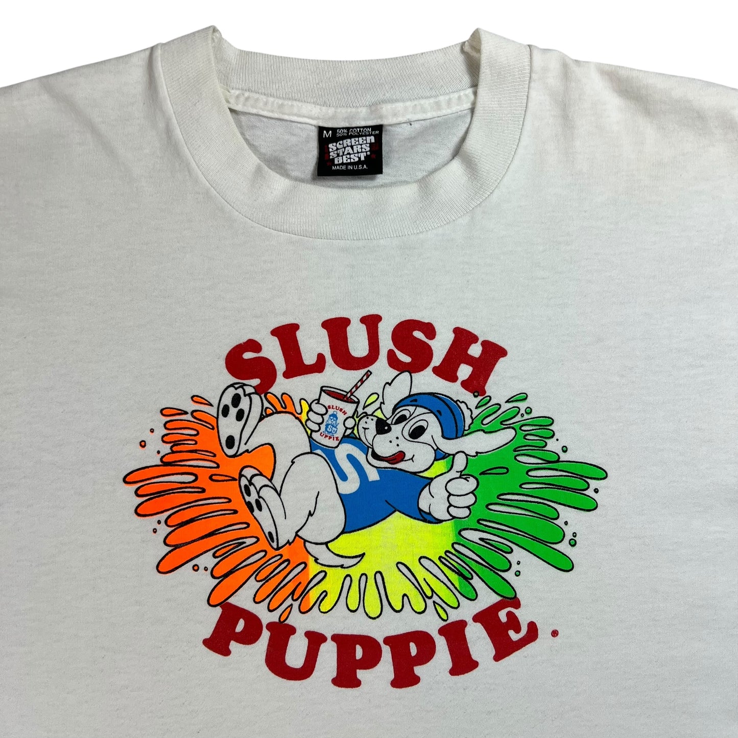 Vintage 80s Slush Puppies slushy tee (M)