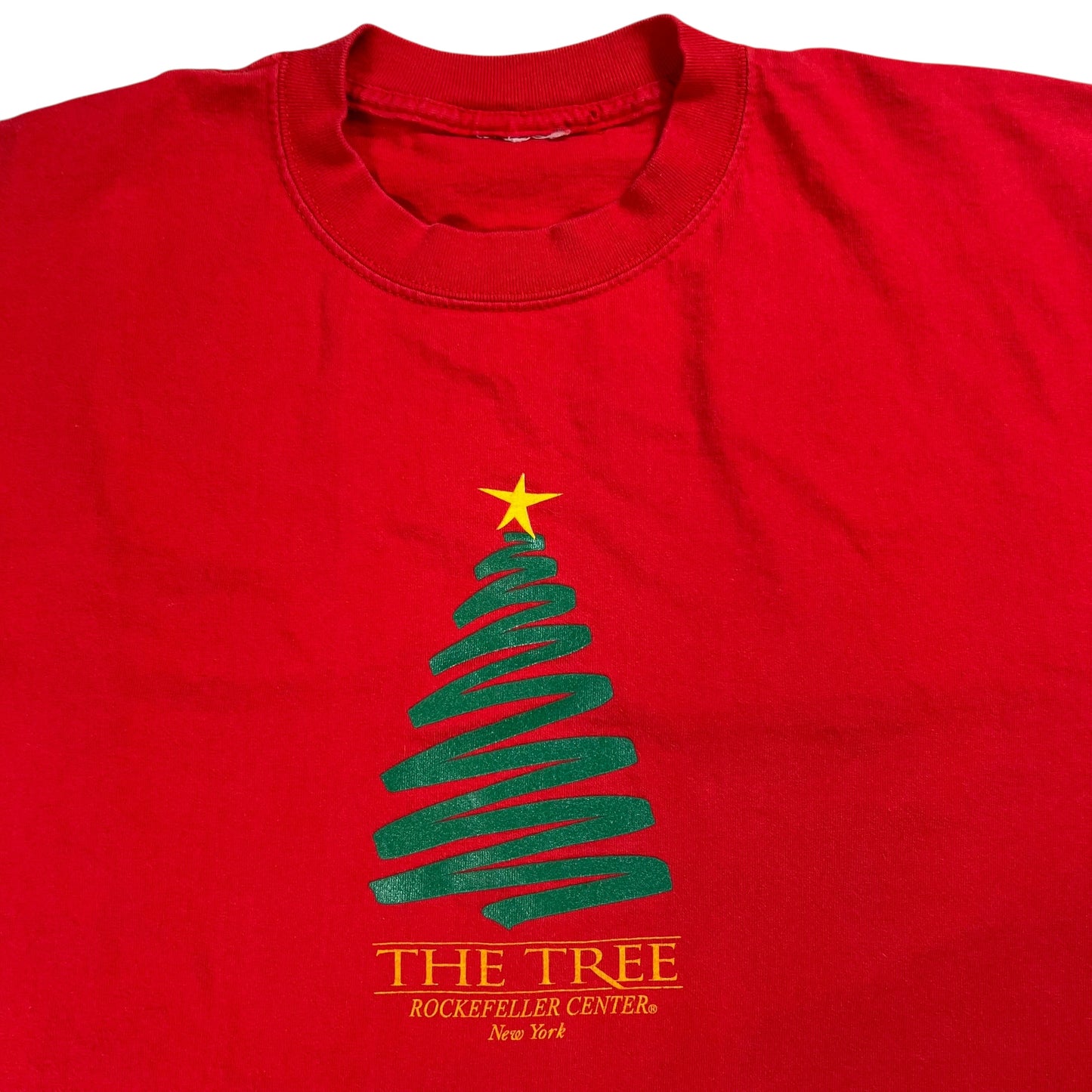Vintage 90s The Tree Rockefeller Center New York City tee (L)