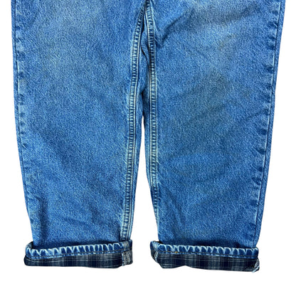 Vintage Y2K Carhartt blanket lined denim jeans (36x30)