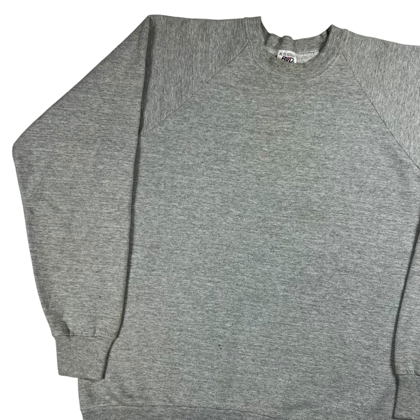 Vintage 90s BVD grey blank crewneck (L)