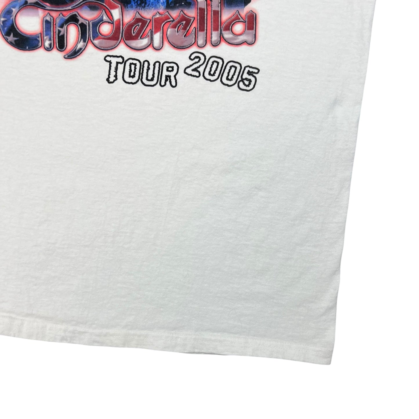 Vintage 2005 Cinderella Band tee (L)