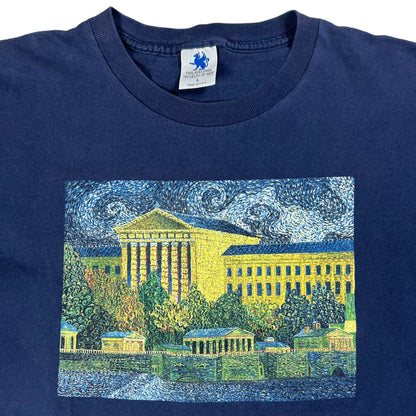 Vintage 90s Philadelphia Museum of Art Vincent Van Gogh faded tee (L)