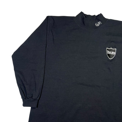 Vintage 90s Giant KORN Issues mock neck long sleeve band shirt (L)