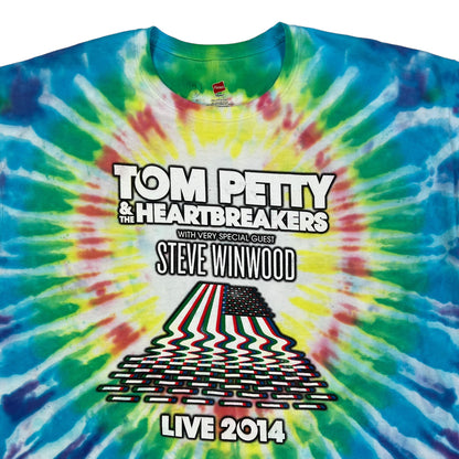 2014 Tom Petty & the Heartbreakers tie dye band tee (XXL)