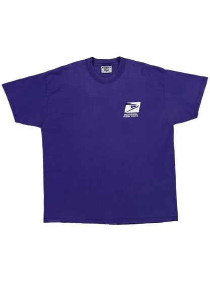 Vintage 90s USPS United States Postal Service purple tee (XL)