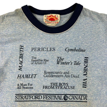 Vintage 1970s Stratford Festival Shakespeare ringer tee (XS)