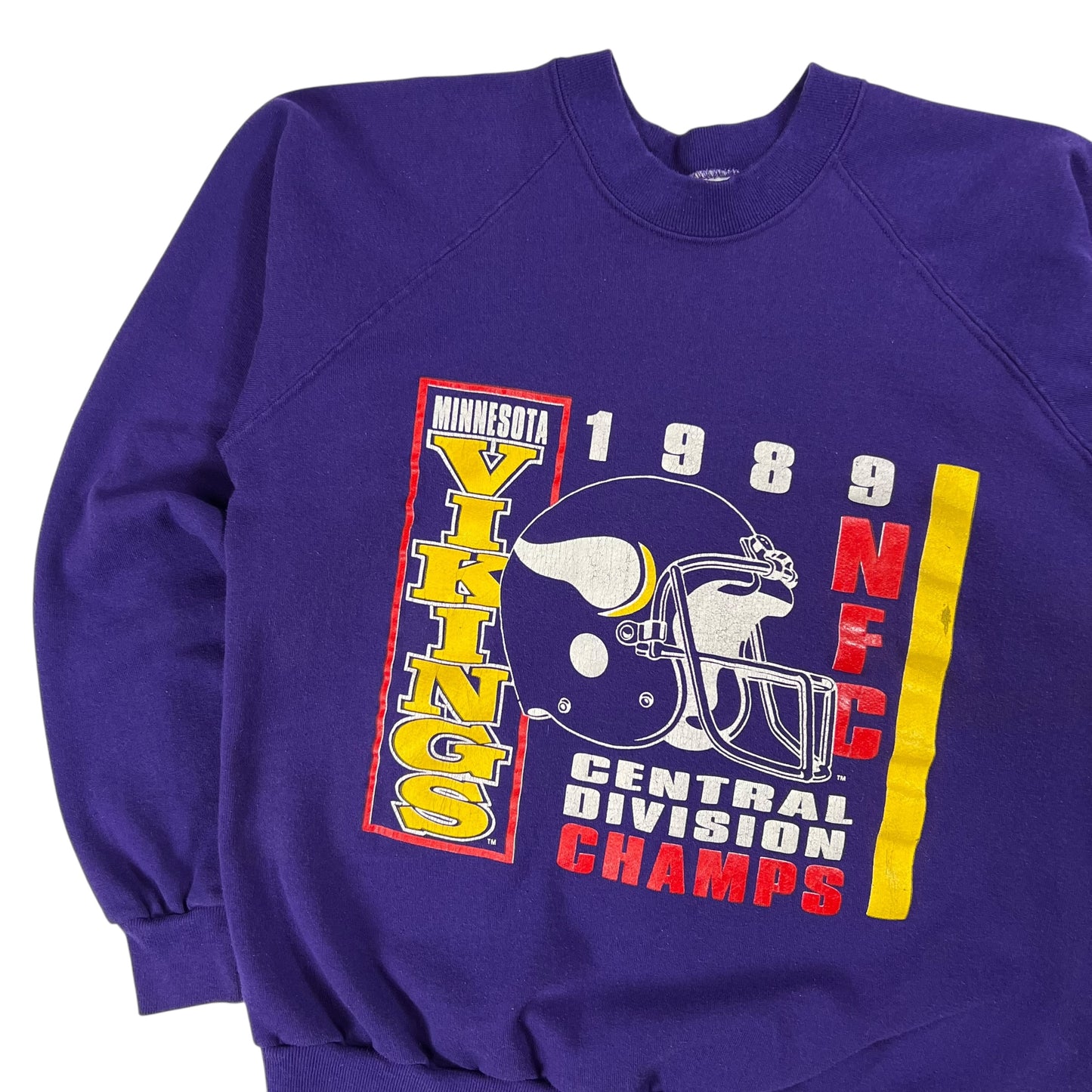 Vintage 1989 Minnesota Vikings NFL crewneck (S)